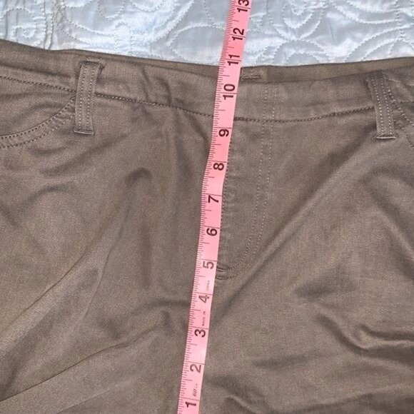 Faded Glory Womens Stretch Pants XL/16-18 Gray Casual Wear Polyester Blend - Picture 9 of 10